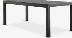HESTEHAVE + GLOMFJORDHESTEHAVE L205/275 table + 4 GLOMFJORD chaises noir
