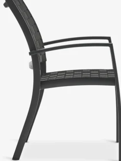 HESTEHAVE + GLOMFJORDHESTEHAVE L205/275 table + 4 GLOMFJORD chaises noir