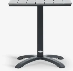 HOBRO + GUDHJEMHOBRO L70 table + 2 GUDHJEM chaises gris