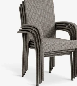 HOBRO + GUDHJEMTHY L60 table + 2 GUDHJEM chaises naturel