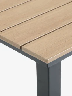 HOBRO + HAGLEBUHOBRO L70 table naturel + 2 HAGLEBU chaises noir