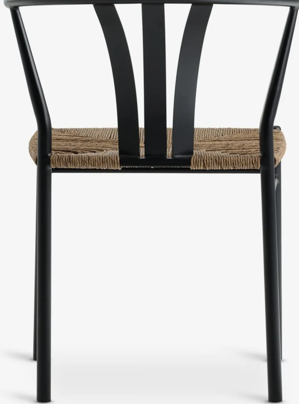 HOBRO + TAGMARKHOBRO L70 table gris + 2 TAGMARK chaises noir