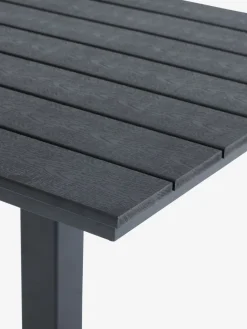 HOBROTable bistrot HOBRO l70xL70 noir