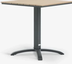HOBROTable bistrot HOBRO l70xL70 naturel