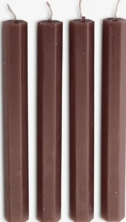 HOLMEBougies pour chandelier HOLME H20cm raisin 4pcs/pqt