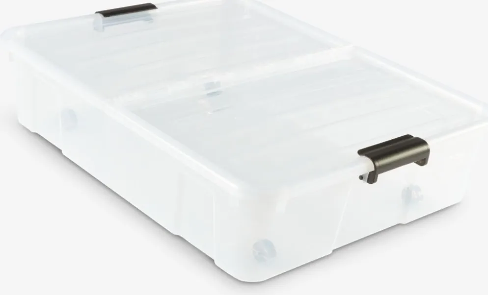 HOME BOXRangement sous lit HOME BOX l56xL70xH19 49L a/couvercle
