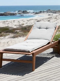 HOPBALLECoussin de jardin pour bain de soleil HOPBALLE gris clair