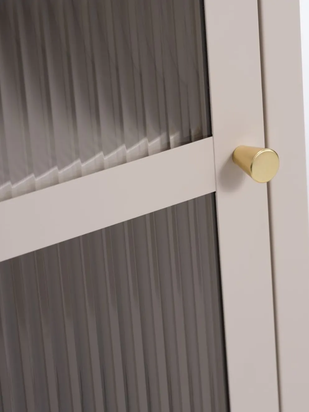 HOPTRUPVitrine HOPTRUP 1 porte beige