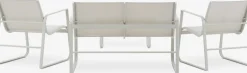 HORNSLETEnsemble lounge HORNSLET 4 personnes beige