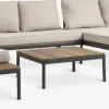 HOUEnsemble lounge HOU a/méridienne 6 personnes acacia