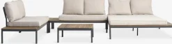 HOUEnsemble lounge HOU a/méridienne 6 personnes acacia