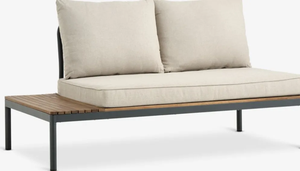 HOUEnsemble lounge HOU a/méridienne 3 personnes acacia