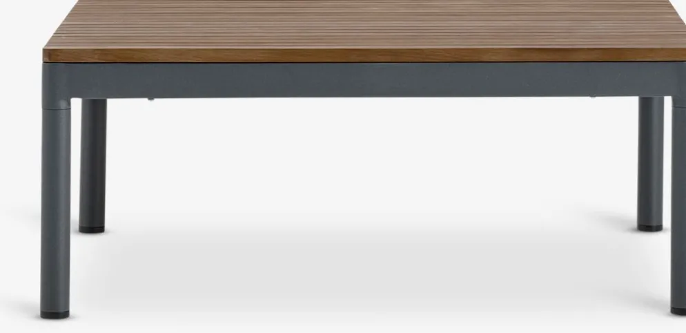 HOUModule lounge HOU table l75xL75 bois d'acacia