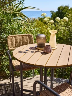 HOVVIGTable de jardin HOVVIG Ø90xL18/90 naturel