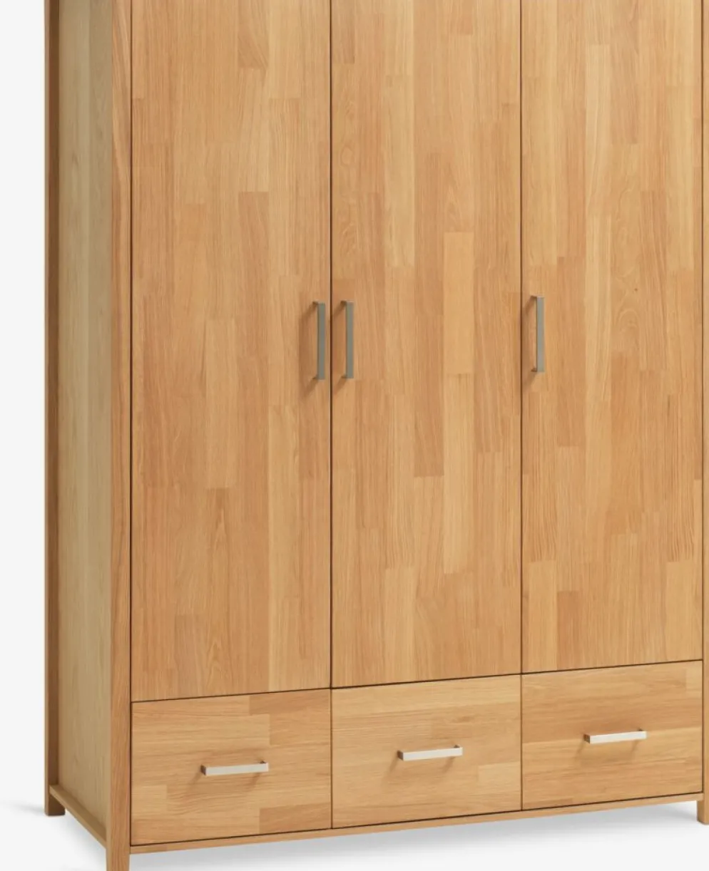 HUGGETArmoire HUGGET 139x190 coloris chêne naturel