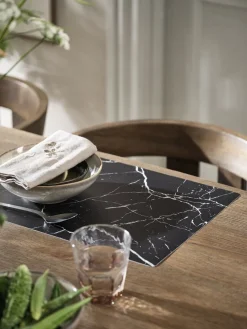 HVITROTSet de table HVITROT 33x42 marbre noir