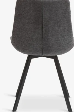 HYGUMChaise HYGUM pivotante gris/noir