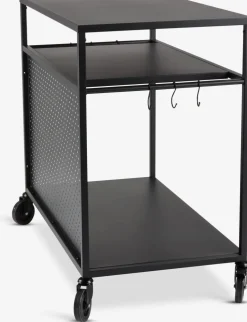 INDSLEVDesserte barbecue INDSLEV l50xL90 noir