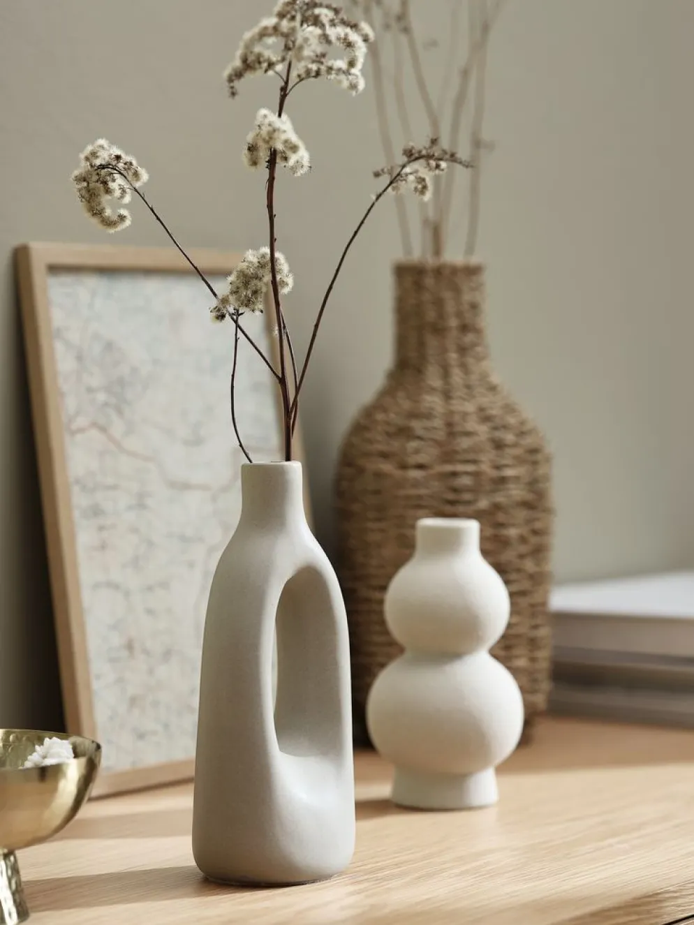 INGEMARVase INGEMAR Ø8xH20cm gris