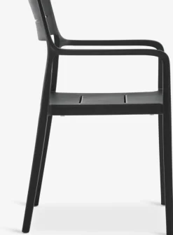 INGSTRUPChaise empilable INGSTRUP noir