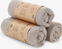 JANNEBasicDrap-housse Jersey JANNE 140x200x30 gris