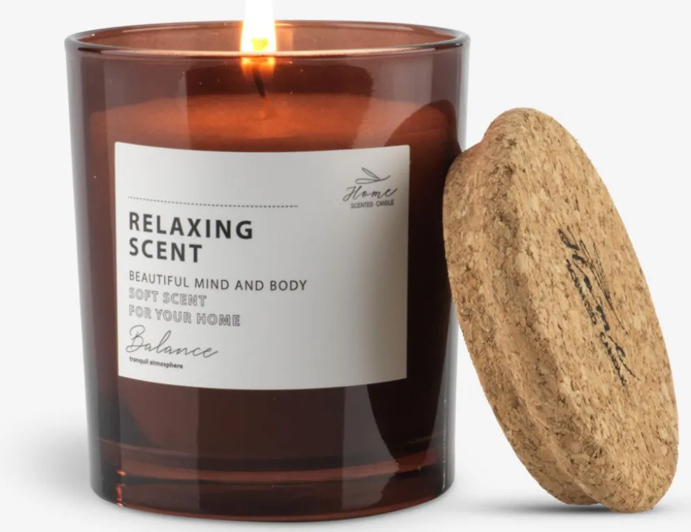 JENSBougie parfumée JENS Ø7xH8cm a/couvercle