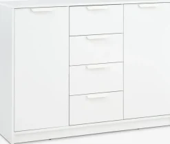 JENSLEVBuffet JENSLEV 2 portes 4 tiroirs blanc
