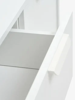 JENSLEVCommode 4 tiroirs 1 porte JENSLEV blanc