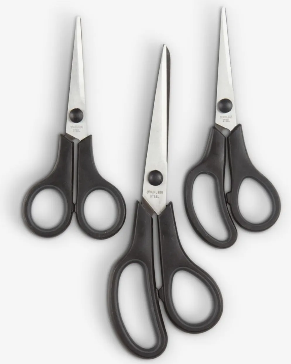 JOAKIMPaire de ciseaux JOAKIM 3pcs/pqt noir