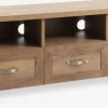 JUNGENMeuble TV JUNGEN 3 tiroirs coloris chêne foncé