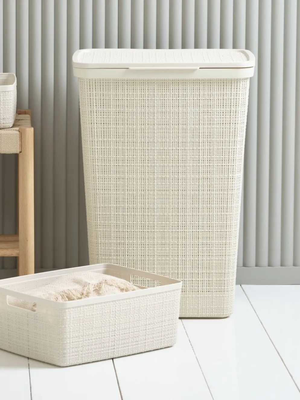 JUTEPanier à linge JUTE l42xL34xH60cm 58L