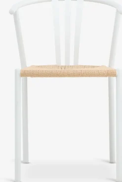 JYDERUPChaise JYDERUP blanc/naturel