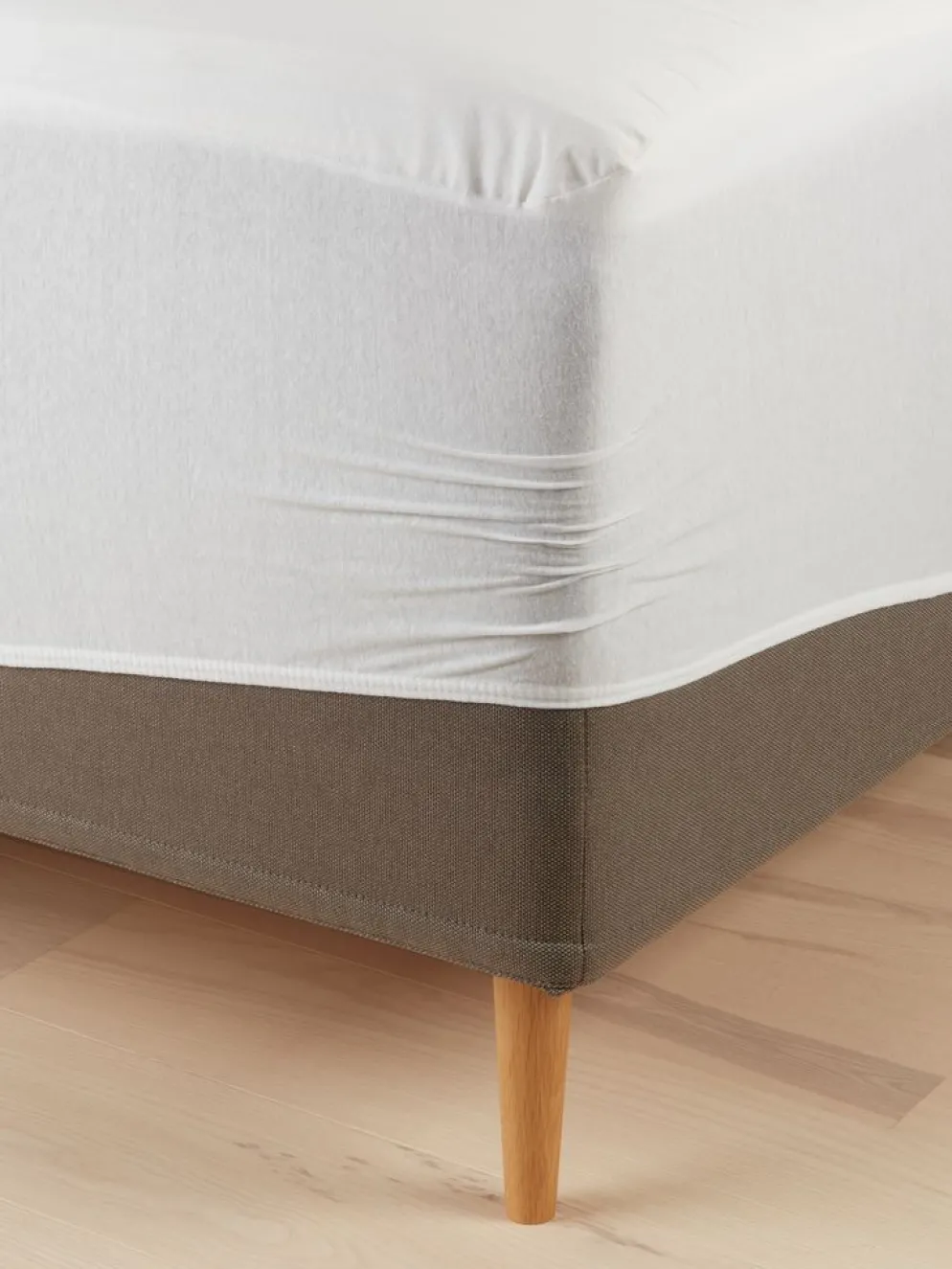 KAMMAGoldDrap-housse Jersey KAMMA 90x200x30 blanc