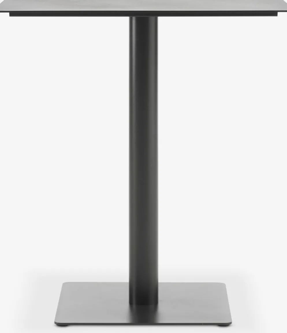 KAPPRUET + TRILLEVALLENKAPPRUET L65 table + 2 TRILLEVALLEN chaises noir
