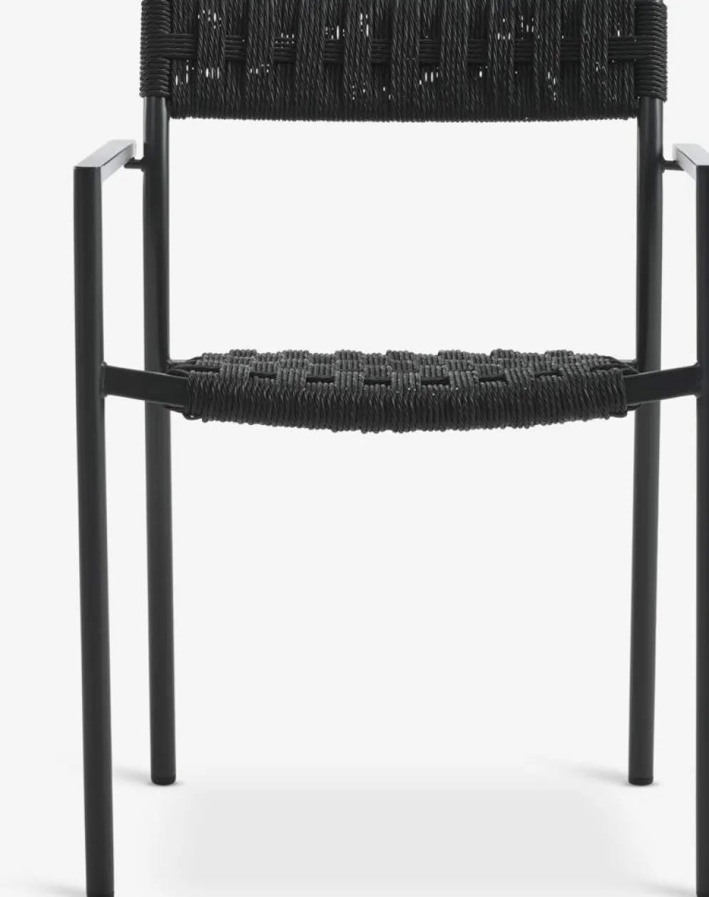 KAPPRUET + TRILLEVALLENKAPPRUET L65 table + 2 TRILLEVALLEN chaises noir