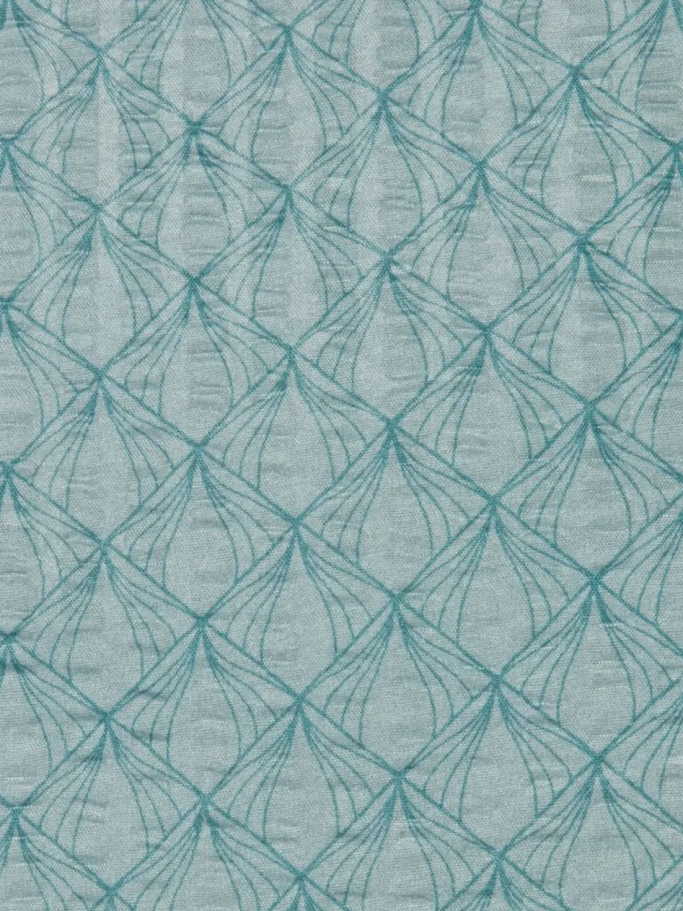 KARENBasicParure de lit Seersucker KAREN 240x220 turquoise