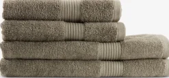 KARLSTADGoldServiette de toilette KARLSTAD 50x100 olive