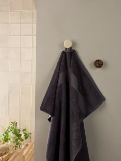 KARLSTADGoldServiette de toilette KARLSTAD 50x100 gris foncé