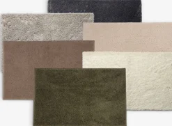 KARLSTADGoldTapis de bain KARLSTAD 50x80 vert olive KRONBORG