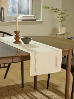 KASTANIEChemin de table KASTANIE 38x150 naturel