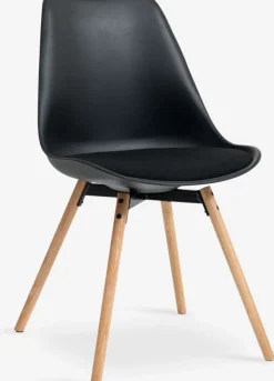 KASTRUPChaise KASTRUP noir/chêne naturel