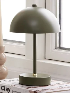 KENTLampe à piles KENT Ø16xH25cm vert tactile a/minuterie