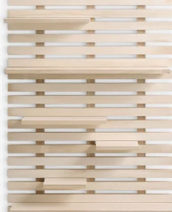 KETTINGEÉtagère murale KETTINGE 6 tablettes naturel