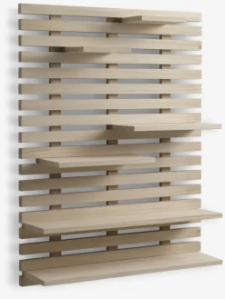 KETTINGEÉtagère murale KETTINGE 6 tablettes naturel