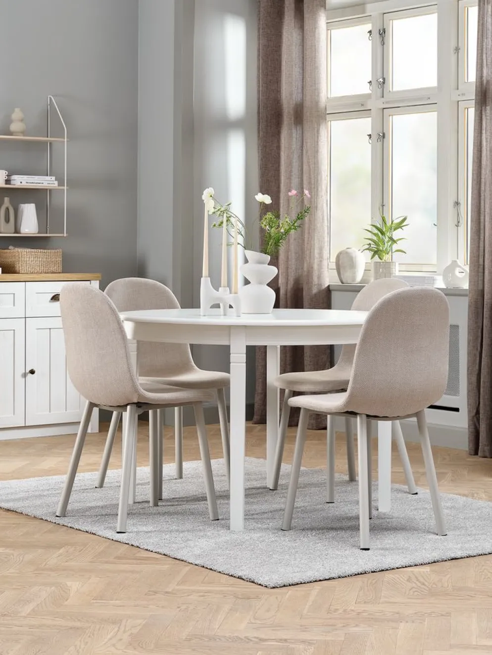 KIRKEBYTable KIRKEBY Ø110 blanc