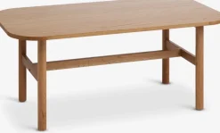 KLARSKOVTable basse KLARSKOV 60x110 chêne naturel