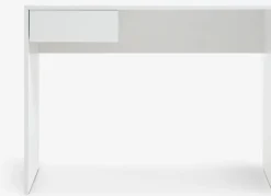 KNABSTRUPBureau KNABSTRUP 40x100 1 tiroir blanc