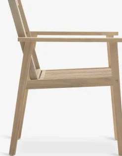 KOLLEN + RADSTEDKOLLEN L205 table + 4 RADSTED chaises acacia