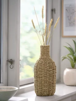 KRESTOFFVase KRESTOFF Ø15xH31cm herbier marin