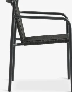 KRISTIANSTADChaise empilable KRISTIANSTAD vert foncé